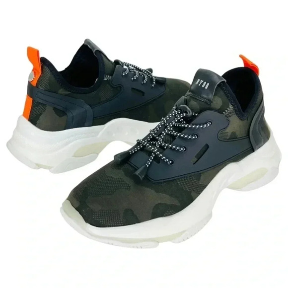 Steve Madden Impact Camouflage Mid Top Mens Fashion Sneakers Size 7.5M - Picture 12 of 12